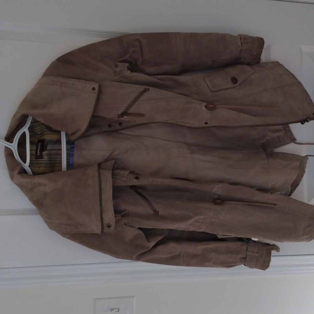 Danier cream utility jacket